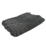 Кружево бельевое эластичное 230 мм / 10 м, черный, S090728