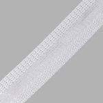 Кромка брючная клеевая тканая 25 мм / 5 метров, белый, 7210-9038