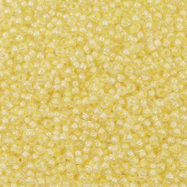 Бисер Preciosa прозрачный с цв. центром, круг.отв., 100 г (5х20 г), (38181)331-19001/10/0