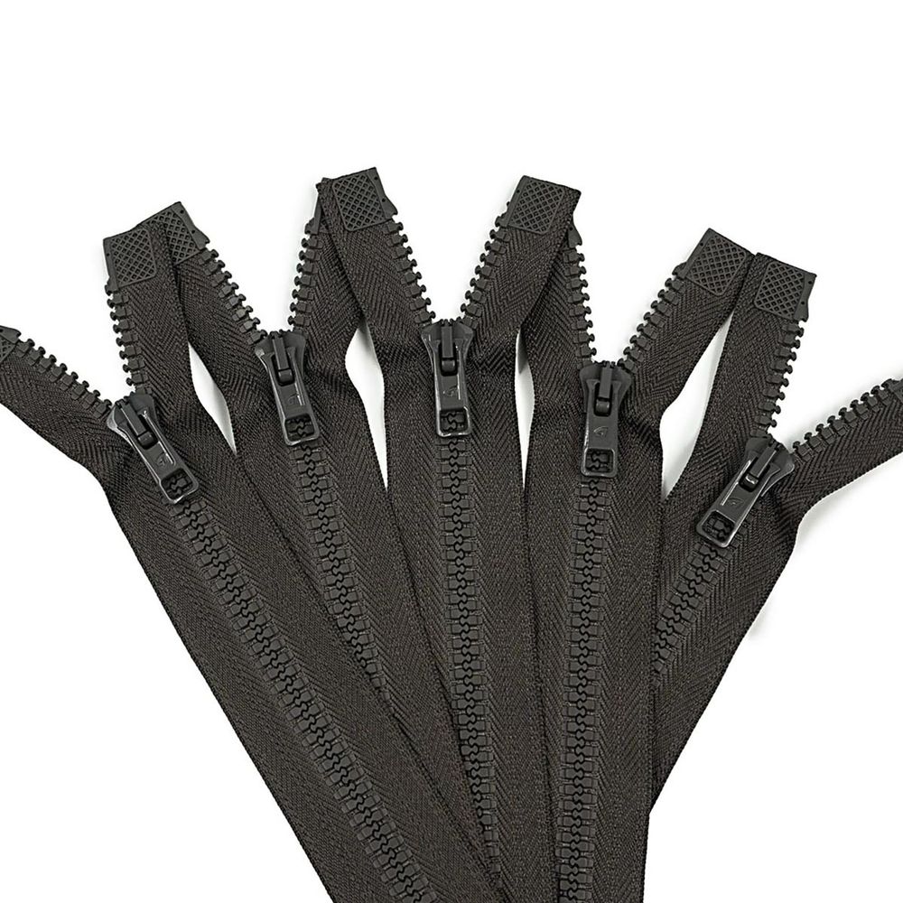 Молния трактор Arta Т6 (6 мм) 2 зам., разъем., 100 см, цв. 196 дым, уп.5 шт