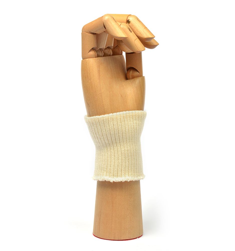 Манжеты трикотажные 6.5х8.0 см, 10 пар, МРД: 32/2 рапорт 2х1 плетение ластик 501/7 экрю (св.бежевый) Манжеты трикотажные 6.5х8.0 см, 10 пар, МРД: 32/2 рапорт 2х1 плетение ластик 501/7 экрю (св.бежевый)