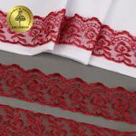 Кружево капроновое 45 мм / 9.14 м, TBS.30010 цв.048 (126) бордовый, Kruzhevo