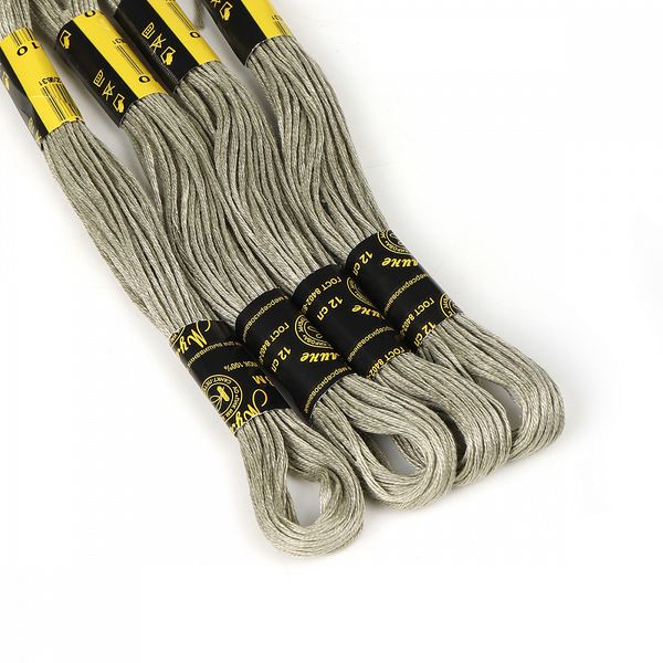 Мулине ПНК им.Кирова цв.9310 св.серый, 24 мотка по 8 метров