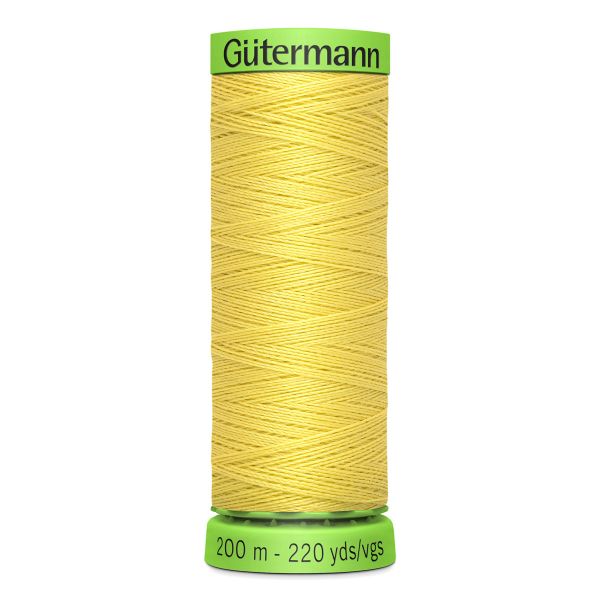 Нитки для тонких тканей Gutermann Extra Fine 150, 200м, 580 грушево-зеленый, 5 катушек