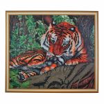 Набор для вышивания бисером Hobby&Pro, Чистюля, 29х25 см