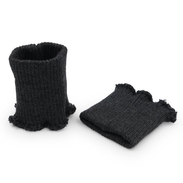 Манжеты трикотажные 8.5х9.5 см, 1 пара, плотные, 373/м антрацит