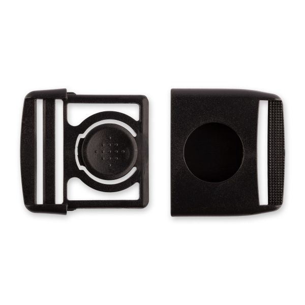 Фастекс (пряжка трезубец) пластик 25 мм, 100 шт, черный, Gamma SB10