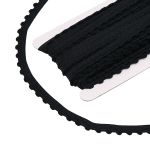 Резинка бельевая (ажурная) 10.0 мм / 13.72 метра, черный, 3AR3578