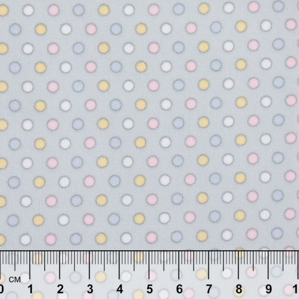 Ткань для пэчворка Peppy Молочные сны фланель, отрез 100х110 см, 175 г/м², МС-09 серый, Peppy