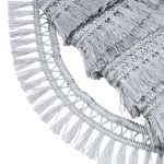 Бахрома отделочная 50.0 мм / 25 метров, 154 светло-серый, 0390-0040, T-04