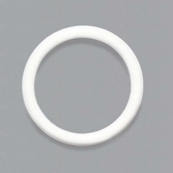 Кольца для бюстгальтера металл ⌀9.0 мм, 100 шт, белый, 01-134/09