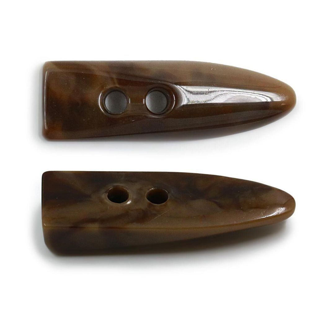 Пуговицы 2 прокола (3.02-1344-46) (т.коричневый мрамор), Б28, 20 шт