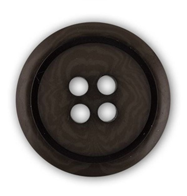 Пуговицы 4 прокола костюмные 19 мм, 24 шт, D306 серый, Gamma OXG 0007