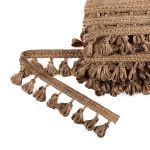 Бахрома отделочная 45.0 мм / 10 метров, с кистями, 107 бежевый, Gamma 555