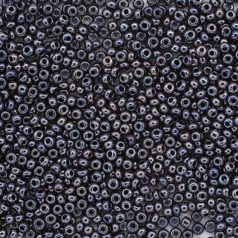 Бисер Preciosa непрозрачный с жемчужным покрытием 10/0 (2.3 мм), круг.отв., 50г, (18780)