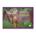 Альбом для рисования 100 г/м², A4 29х20.5 см, 12 л. на скобе, 10 шт, 000690 Таинственный лес, Светоч 12АЛСК4_1_3_9