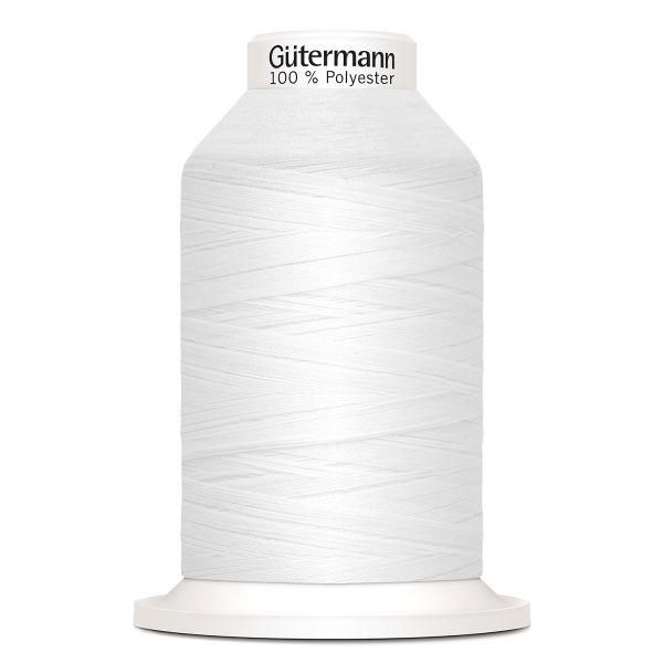 Нитки оверлочные Gutermann Miniking, 1000м, _800 белый, 5 катушек