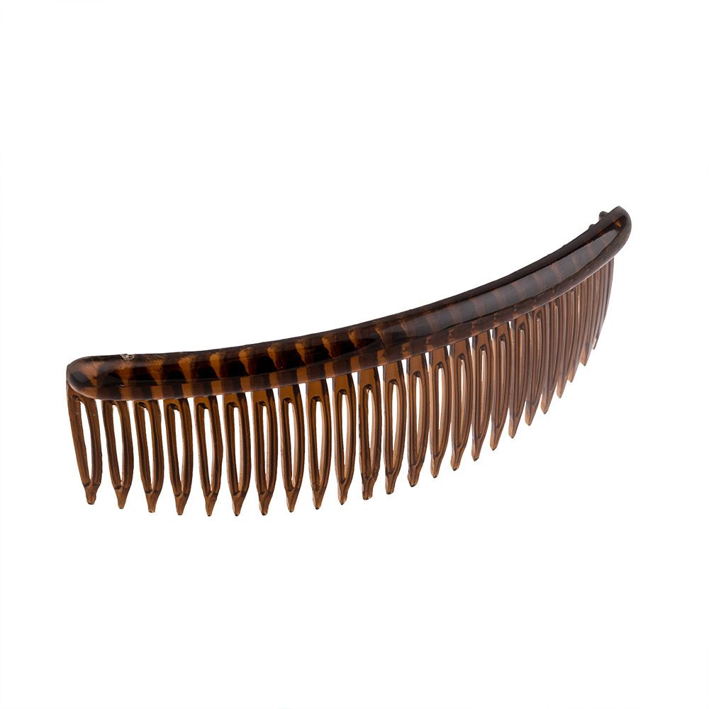 Гребень для волос 4.5х12 см, 5 шт, №03 коричневый, Zlatka HCJ-03