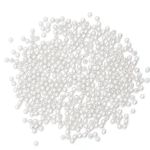 Бусины пластик (жемчуг) ⌀5 мм, 25 г, Astra&Craft, 001 NL белый