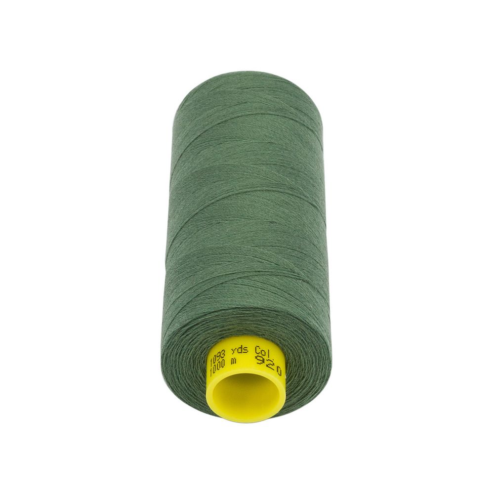 Нитка особо тонкая Gutermann Mara №150 (150/2), 1000 м, 713953, цв. 920 спаржа, 1 катушка