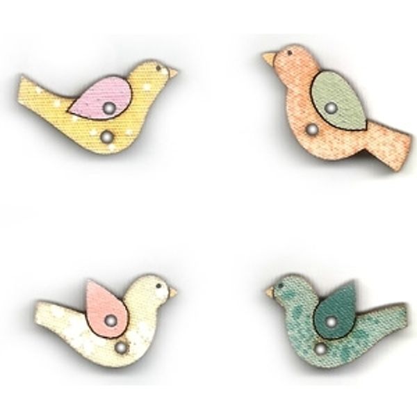 Украшения декоративные пуговицы Aurora, 1 шт, AU-B4760