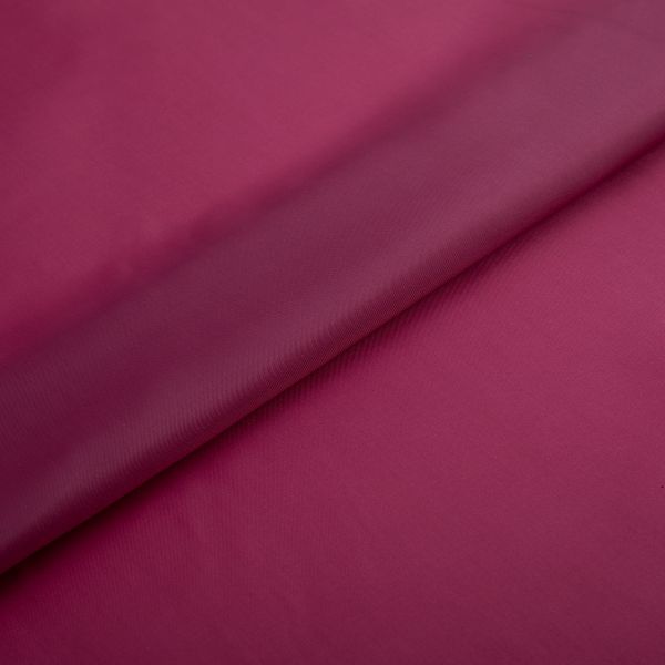 Ткань подкладочная (таффета) 180Т, 57 г/м², 500х152 см, 169 малиновый, Gamma 180Т