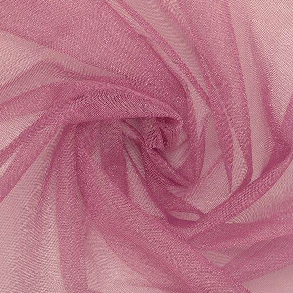 Фатин кристалл 18 г/м², 150 см / 25 метров, 45 вишнево-розовый, Gamma FTN-BR