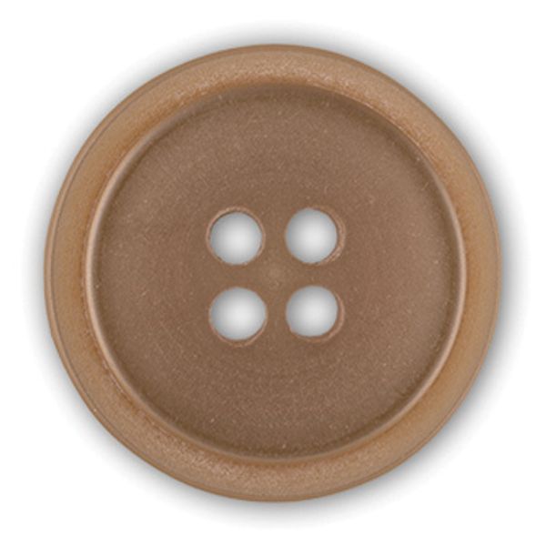 Пуговицы 4 прокола костюмные 15 мм, 24 шт, D128 грязно кремовый, Gamma OXG 0002