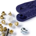 Блочки металл ⌀4 мм, латунь, золотой, 50 шт, Prym