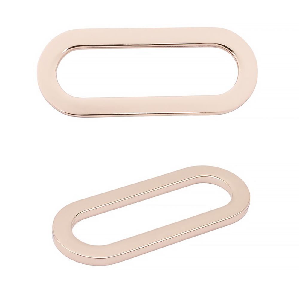 Рамка овальная металл 35 мм (золото), ГНУ13818, 20 шт