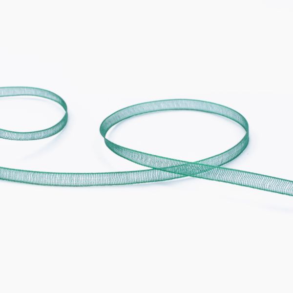 Лента капроновая (органза) _3.0 мм / 45.7 метров, 120 изумрудно-зеленый, Blitz OR-3