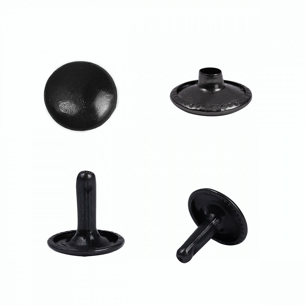 Хольнитены двухсторонние сталь 12х12 мм, №123, TBY.5212 цв. оксид уп. 1000 шт, TBY