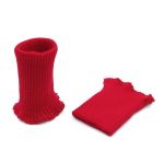 Манжеты трикотажные 7.0х9.5 см, 1 пара, средней плотности 14 кл, 2х2, В-49 пион, цикламен