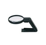 Лупа с подставкой ⌀9 см (ув.х2.5) + ⌀2.1 см (ув.х5), Gamma SS-128