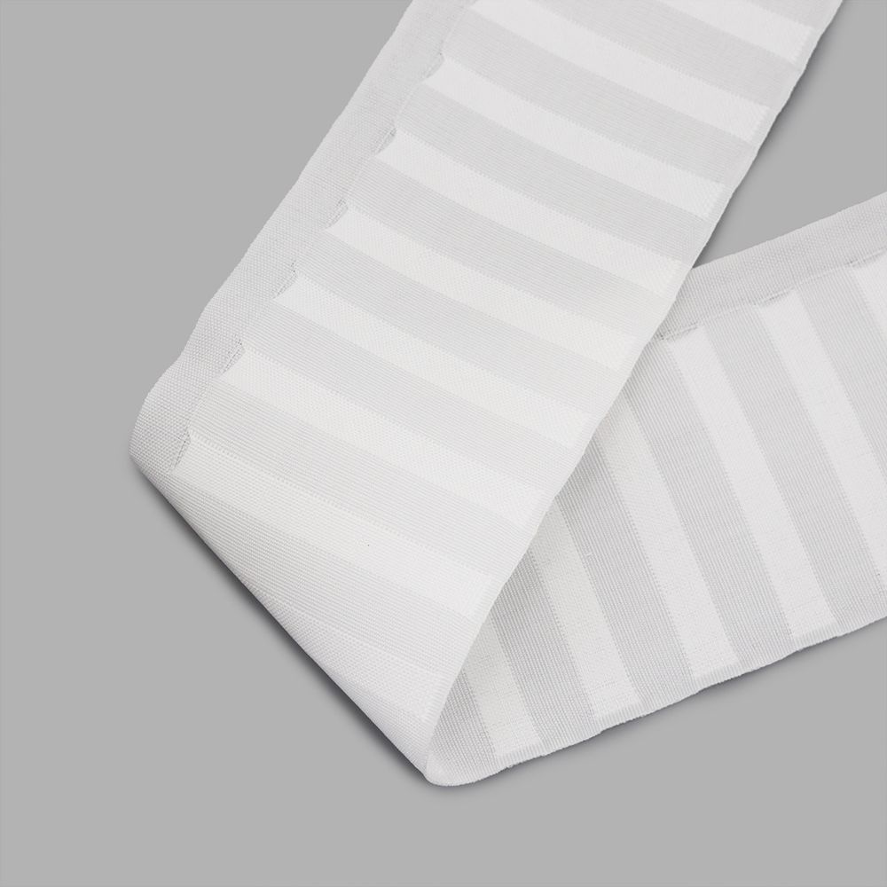 Лента (тесьма) шторная с поперечными карманами для спец. крючков 90 мм / 100 метров