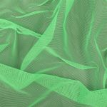 Сетка бельевая эластичная матовая 40 г/м², шир.150 см / 10 метров, 60 неон салат /TL.60.10/