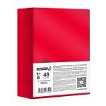 Комплект тетрадей со справочным материалом ПреКрасная, матовая ламинация + выборочный лак, A5+ 48 л. 12 шт, на скобе 65 г/м², белизна 100 %, клетка/линия, 01052 12 предметов, Светоч 48К36