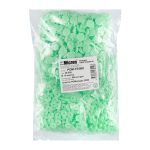 Кнопка рубашечная установочная пластик ⌀15 мм, 500 шт, 009 салатовый, Micron POM-15/500