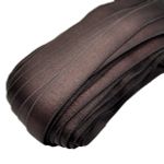 Резинка бельевая (бретелечная) атласная 22.0 мм / 25 метров, горький шоколад