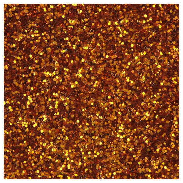 Блестки декоративные 0.2 мм, 25 г (5х5 г), 4.5 мл, 18 золото темное/dark gold, Love2art GLI-01