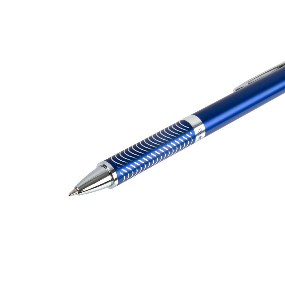 Ручка гелевая Energel Metal ⌀0.7 мм, TB цвет чернил: синий, Pentel BL407CC TB