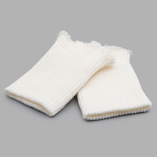 Манжеты трикотажные 6.5х9.5 см, 1 пара, тонкие, 301/С снежок