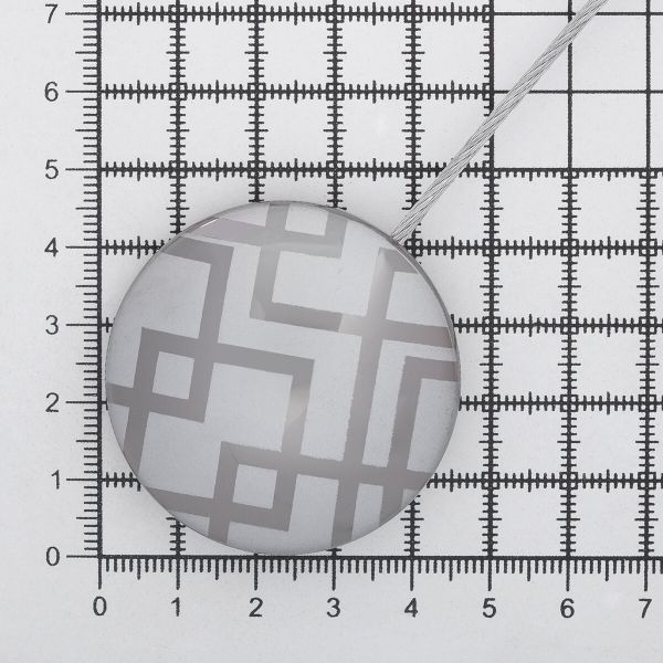 Клипсы для штор магнитные с тросом, 30см ⌀45, 26П