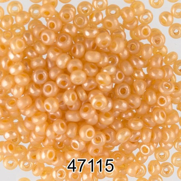 Бисер Preciosa 10/0 (2.3 мм), 500 г, 47115 (Ф222) т.т.кремовый