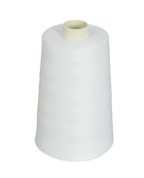 Нитки армированные ПНК им.Кирова 100ЛЛ, 1000 м / 1 кат., хакоба, 0101 белый