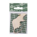 Заготовка для декорирования Крыса 8х4,5х0,3см, Астра