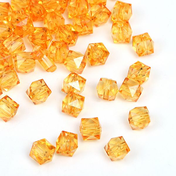 Бусины акрил ⌀10 мм, MG.3245-21 цв.21 желтый, 500 г, Magic4Hobby