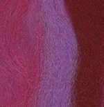 Шерсть для валяния (до 29 мкр), 50 г. 6114 винный/мальва/св.фиалка, Gamma MY-050