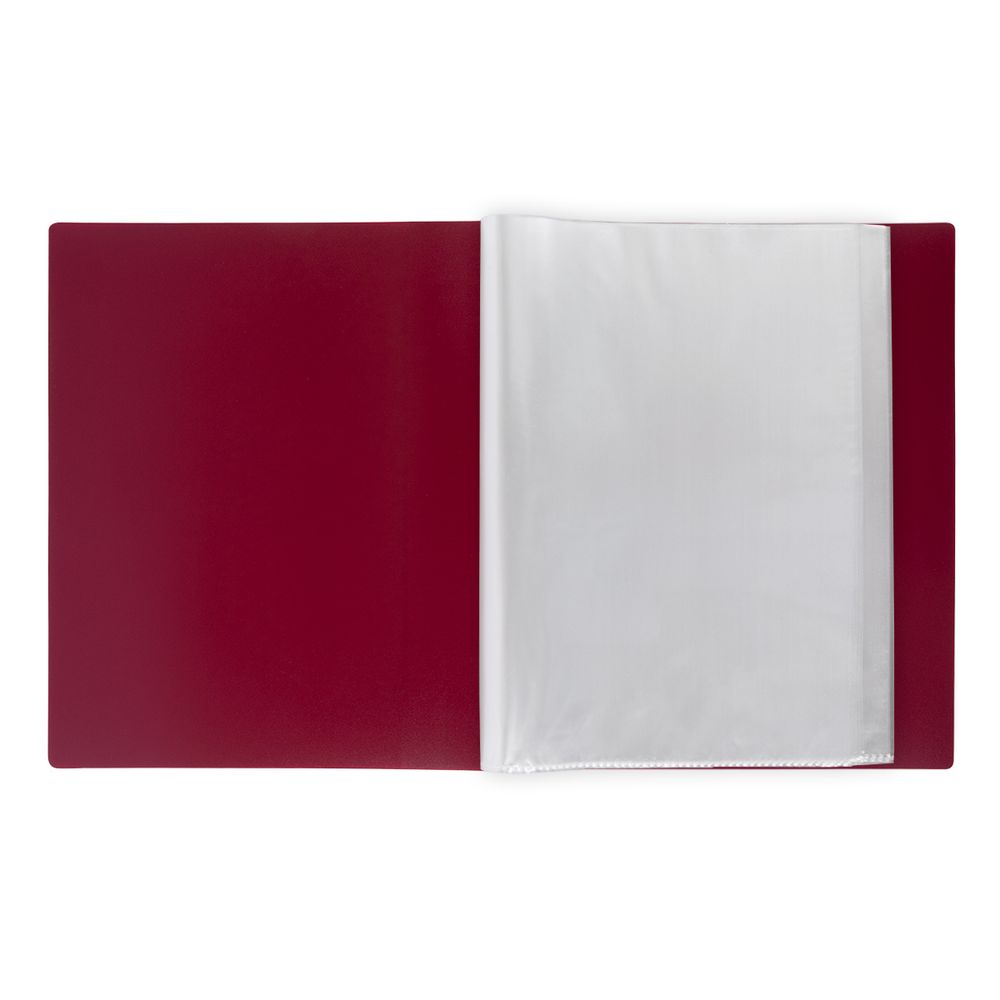 Папка с вкладышами 20 л. A4 600 мкм 20 мм, эффект 3D, 6 шт, рубиновый new EC211500126, Expert Complete EC211500126