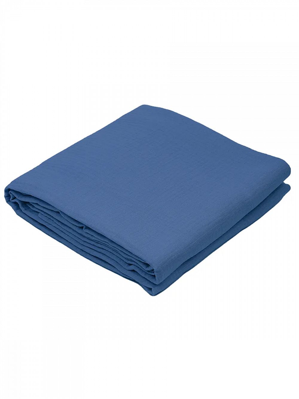 Муслин 125 г/м², 130 см / 2 метра, TBY.Mus.24723.55.2, цв.55 джинс